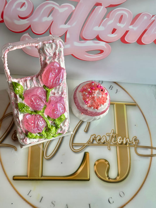 Tulip Decoden Phone Case