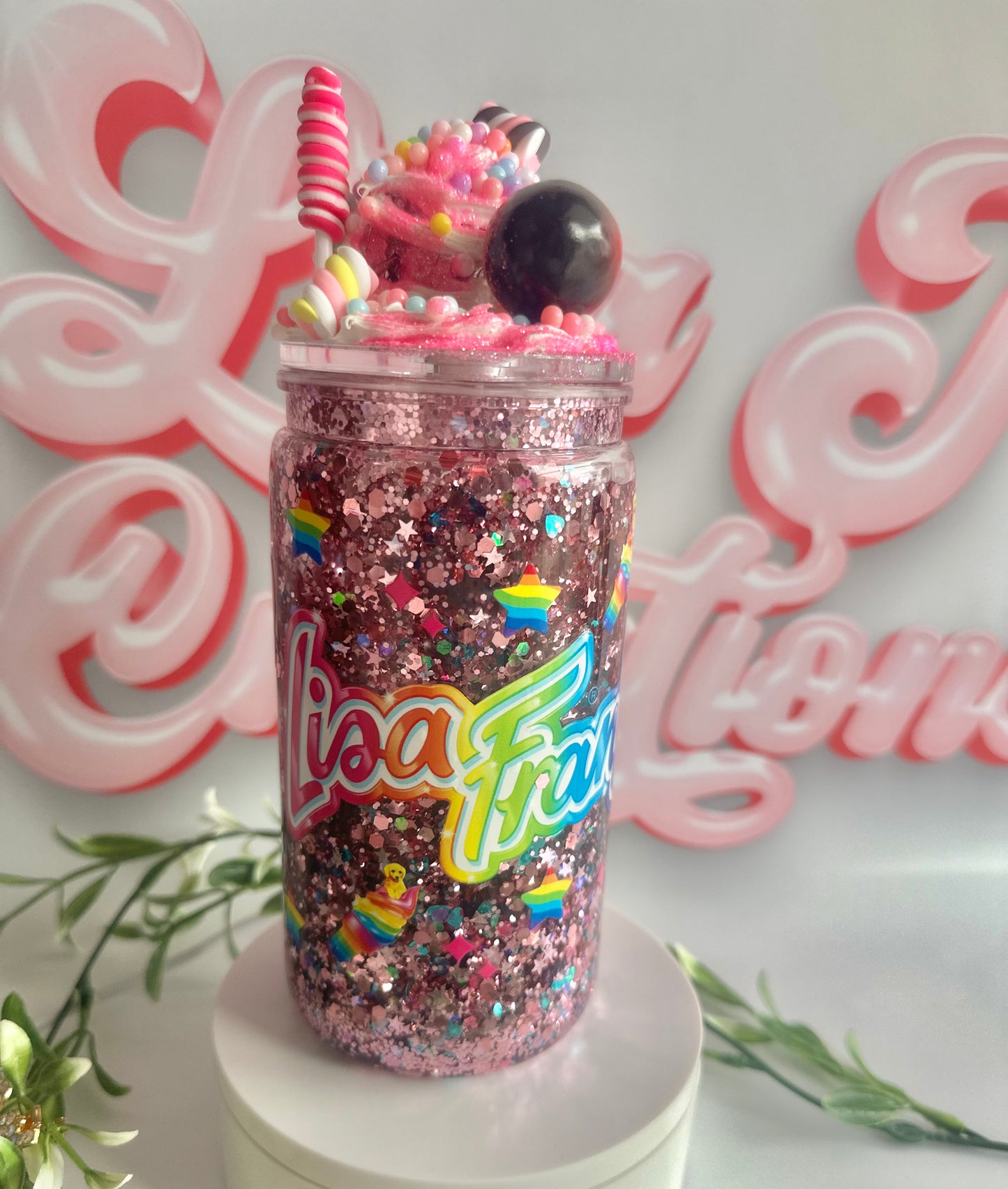 20 oz Snowglobe (Acrylic)