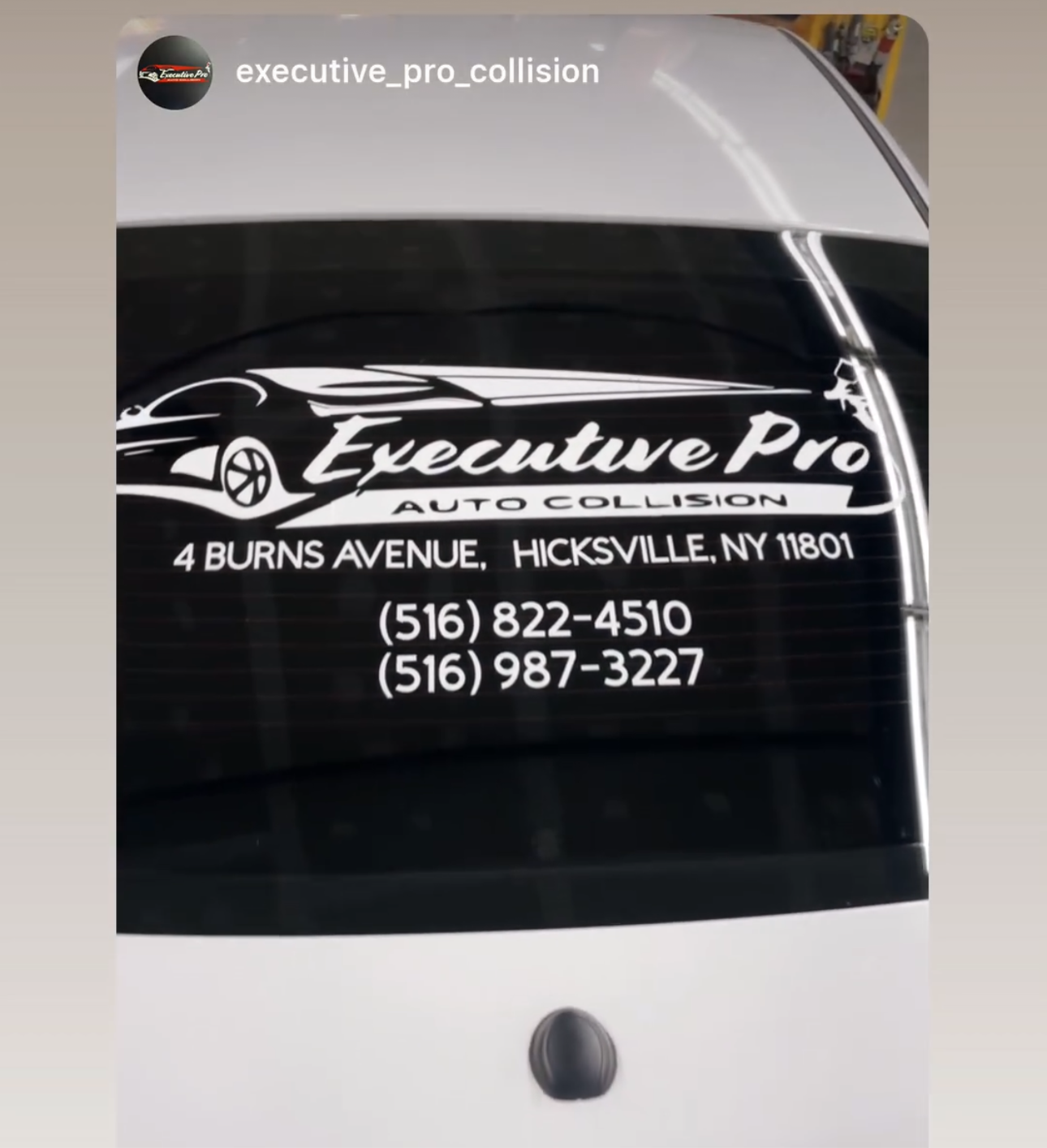 Large car decal