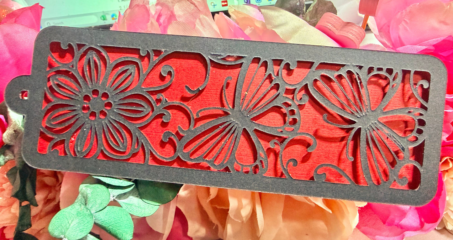 Laser cut bookmarks set of 3