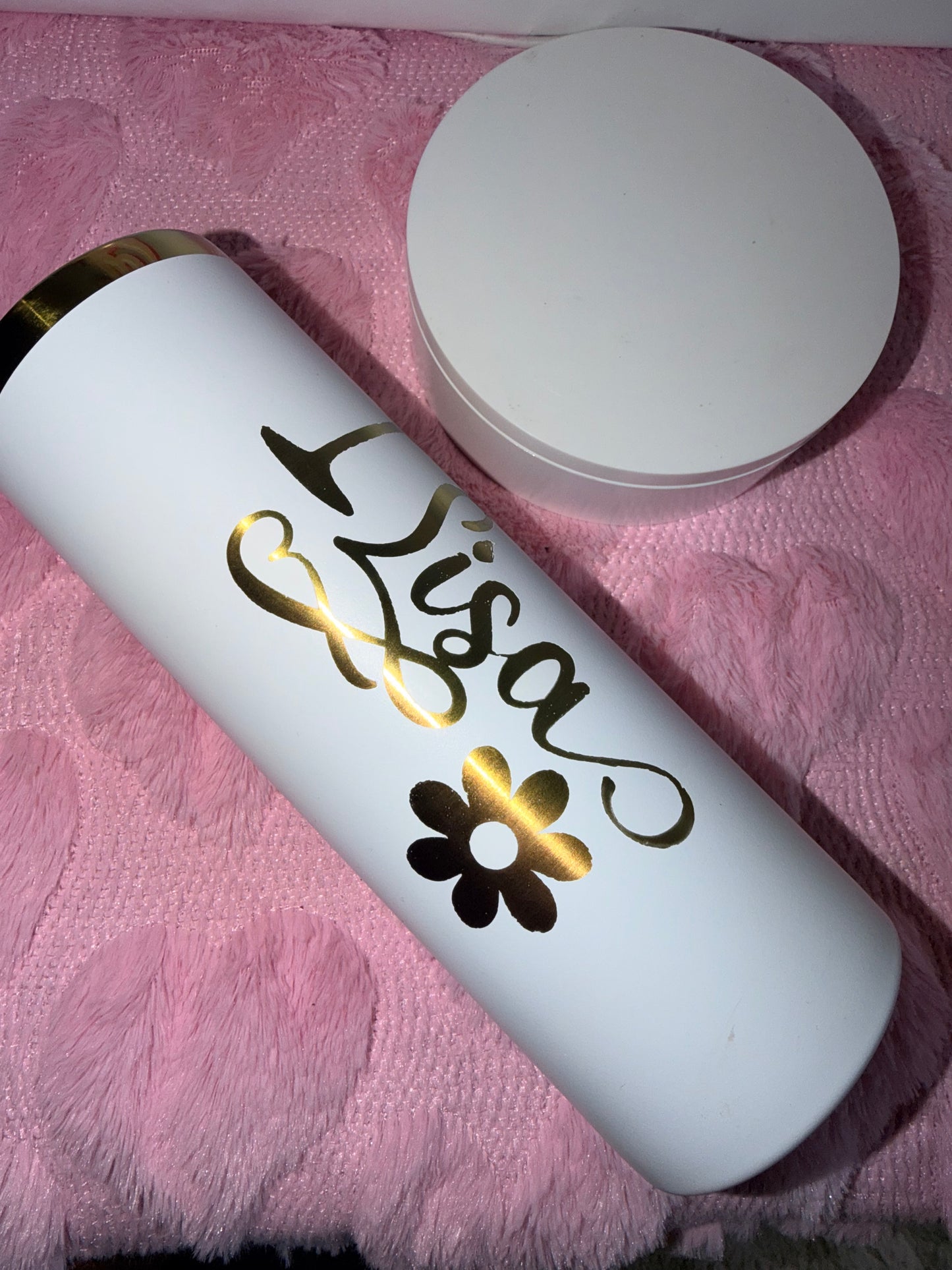 Laser engraved tumblers