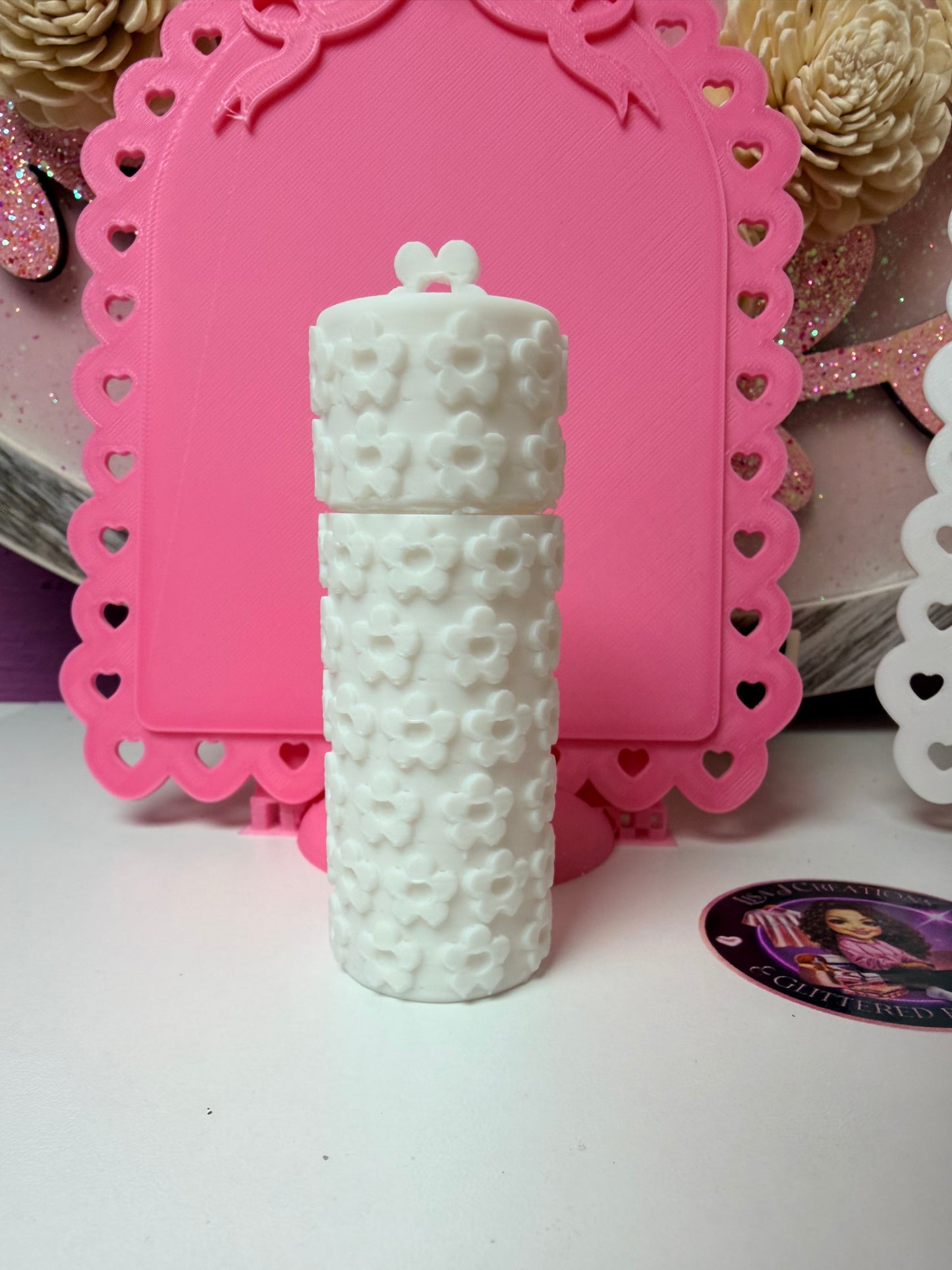 3D printed lipstick keychain