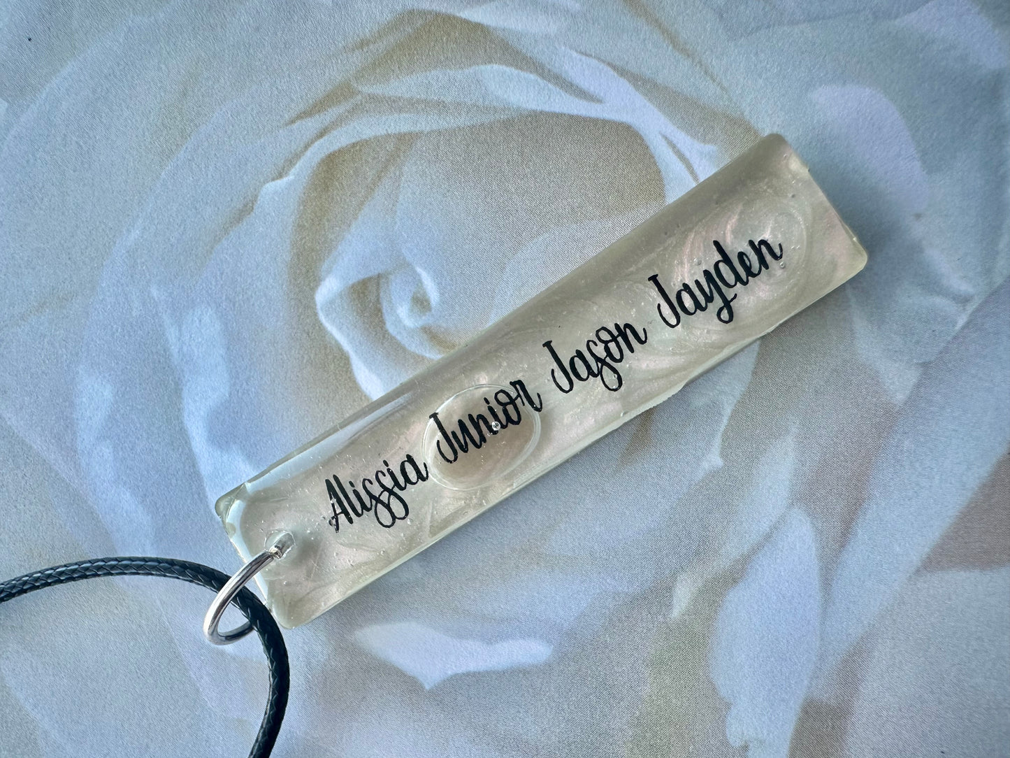Mom necklace with children's names