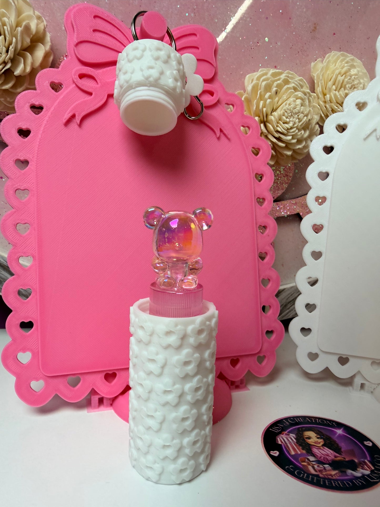3D printed lipstick keychain