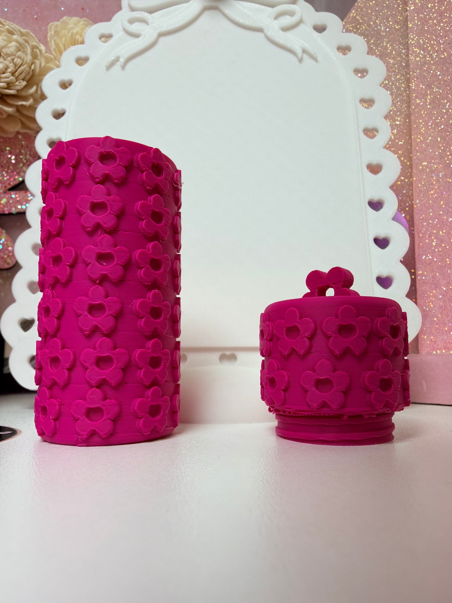 3D printed lipstick keychain