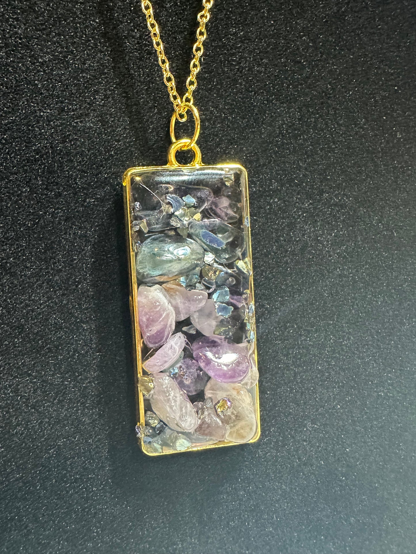 Stone designed necklace