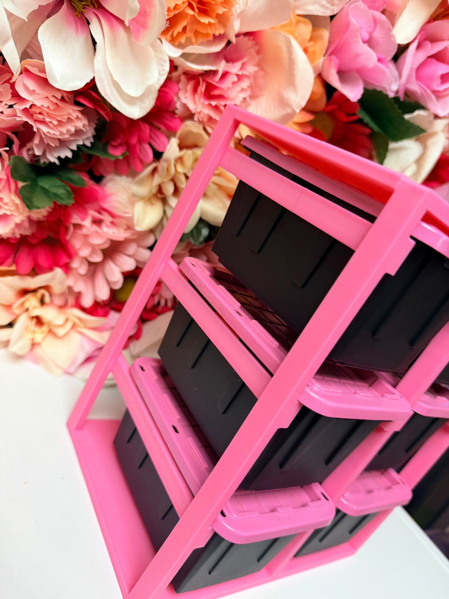 3D Printed Teeny Bins and Rack