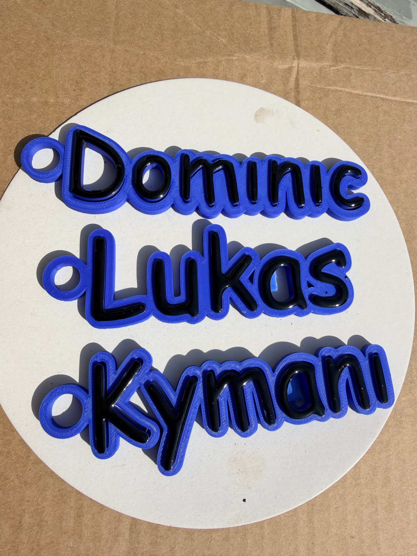 Custom Name Keychain