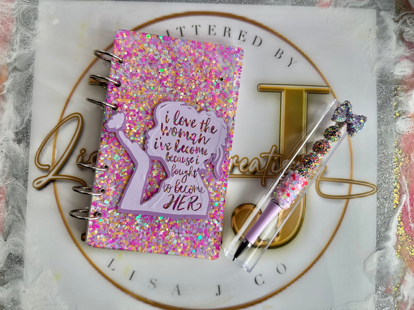Small Resin Notebook