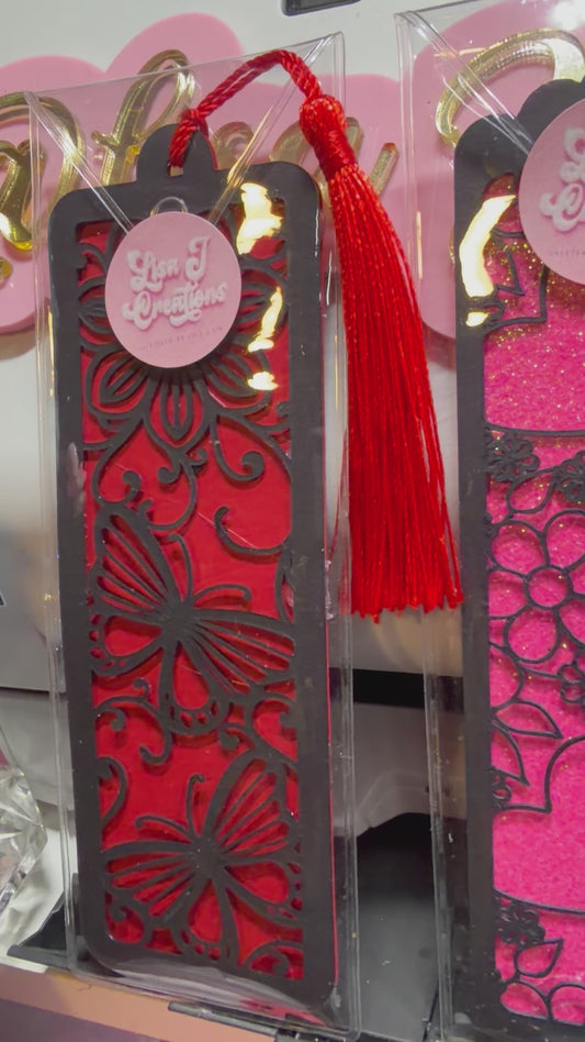 Laser cut bookmarks set of 3